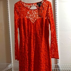 H&M Red Dress, Fitted